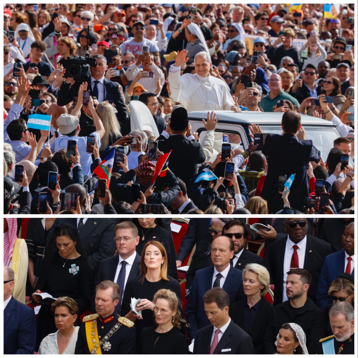 Roberta Metsola (@ep_president) on Twitter photo May Pope Leo XIV’s pontificate inspire a renewed commitment to justice, peace, and hope across the world.
It meant a great deal to be there, representing Members of <a href="/Europarl_EN/">European Parliament</a> on this historic day in the Vatican 🇪🇺🇻🇦 May Pope Leo XIV’s pontificate inspire a renewed commitment to justice, peace, and hope across the world.
It meant a great deal to be there, representing Members of <a href="/Europarl_EN/">European Parliament</a> on this historic day in the Vatican 🇪🇺🇻🇦