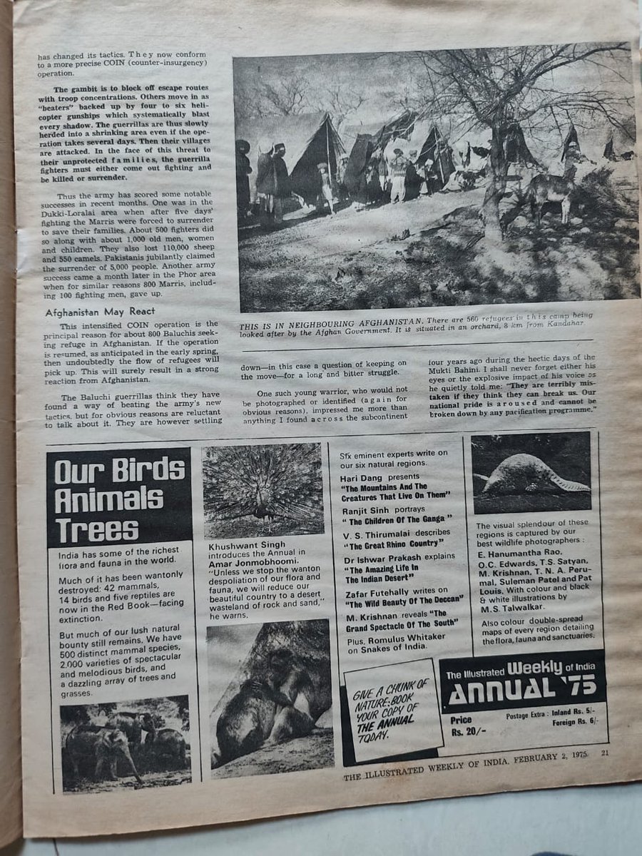 You Must Have Heard About Pakistani Journalist Anthony Mascarenhas Article In 1971 On Atrocities In East Pakistan Which Shook The World

In 1975 This Is What Anthony Wrote About Pakistani Atrocities In Balochistan and The Revolt In Balochistan
