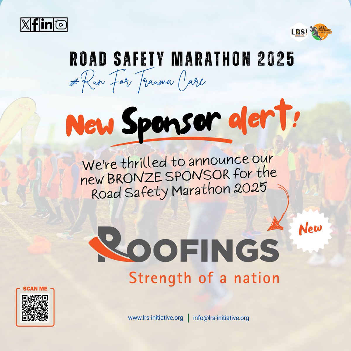 Legacy Road Safety Initiative (LRSI) (@lrsinitiative) on Twitter photo Big News !
Welcome aboard <a href="/RoofingsGroupUG/">Roofings Group Uganda</a>.
#RunForTraumaCare #RoadSafetyMarathon2025 Big News !
Welcome aboard <a href="/RoofingsGroupUG/">Roofings Group Uganda</a>.
#RunForTraumaCare #RoadSafetyMarathon2025