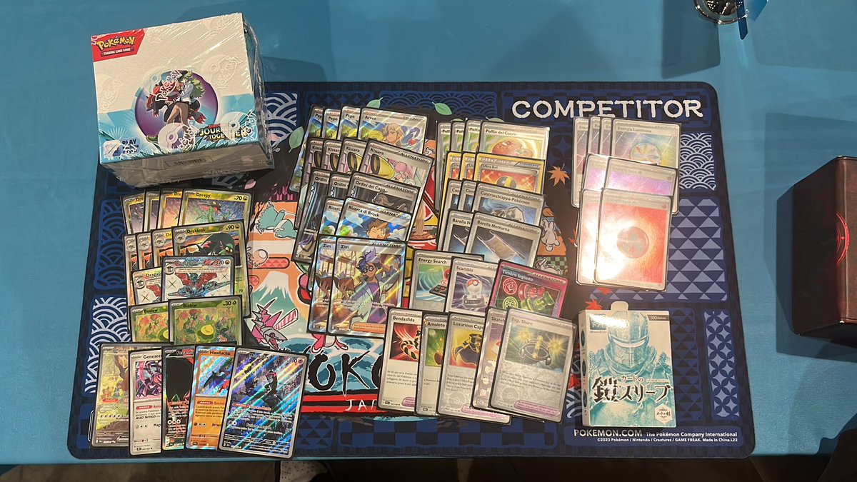 Simone Fiorito (@simonefiorito17) on Twitter photo top 128 with BDIF!
feel pretty upset for some losses but happens, deck is cleary the best in format, budew MVP.
thanks to <a href="/card_yoroi/">ヨロイ@カードの鎧3年連続ベストセラー獲得ありがとう🙌2023年Amazonランキング3冠達成✨</a> for the amazing sleeves😮💨
see all in bologna (as a judge👀)! top 128 with BDIF!
feel pretty upset for some losses but happens, deck is cleary the best in format, budew MVP.
thanks to <a href="/card_yoroi/">ヨロイ@カードの鎧3年連続ベストセラー獲得ありがとう🙌2023年Amazonランキング3冠達成✨</a> for the amazing sleeves😮💨
see all in bologna (as a judge👀)!