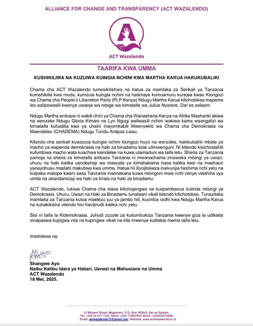 Adv.Mwanaisha Mndeme tweet media