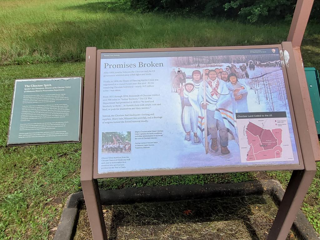 PadraigKirwan's tweet photo. As the Choctaw Nation Trail of Tears Bike Team travels from the ancestral homelands in Mississippi back to today's Tribal Headquarters in Calera, OK, we'll be reflecting on the history of broken treaties, as well as enduring cultural values and Choctaw lifeways. #choctawstrong https://t.co/Iy3Nc5HwMF