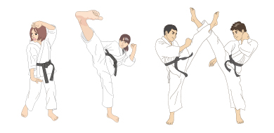 「スポーツ」にイラスト素材を追加しました。 
 「空手(女子)1」「空手(女子)2」
「空手(女子)3」「空手(女子)4」
freecut.xyz/freecut4/freec…