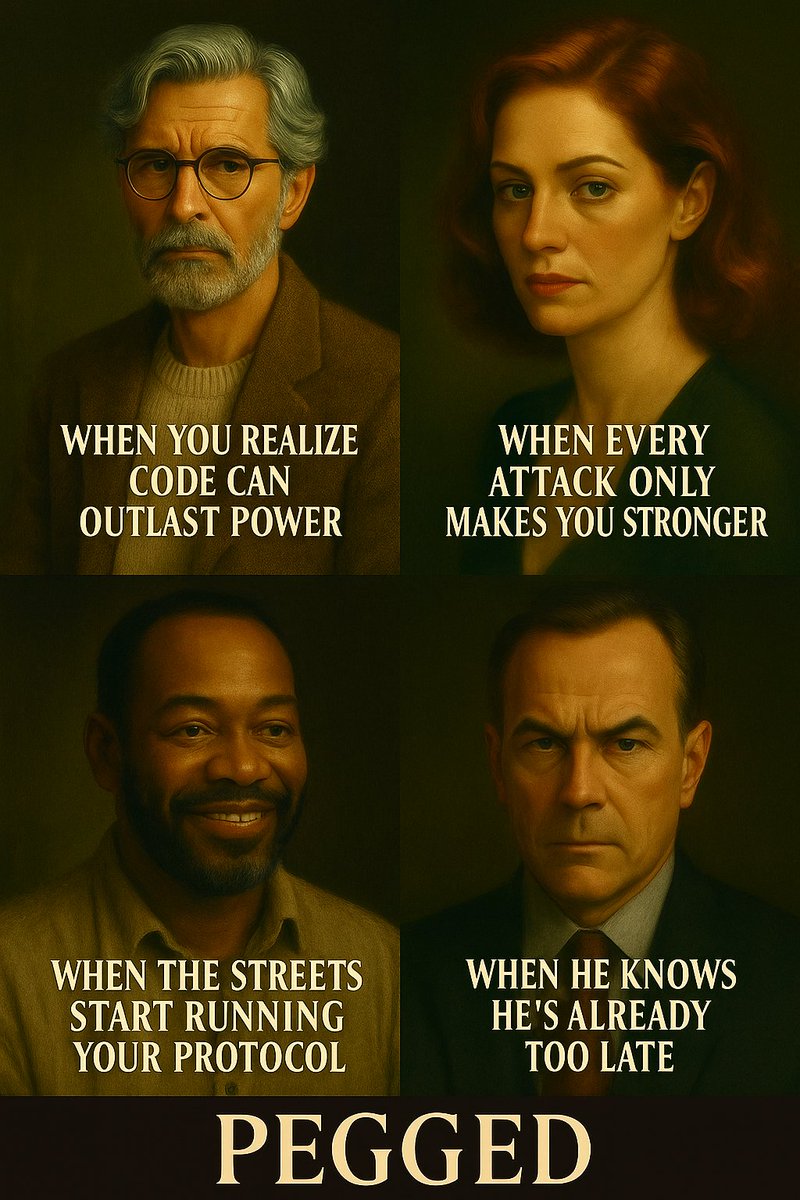 dao_meta's tweet photo. https://t.co/RVneNj6zYE

#peggedsaga #DeFiDrama #Cryptothriller #technothriller #pegged #lottonomics https://t.co/G7WCQRSFz9