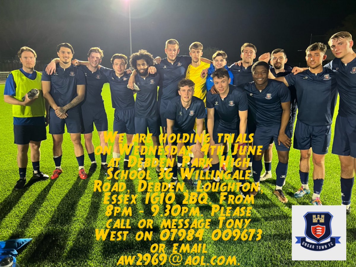 Ongar Town FC (@ongar_townfc) on Twitter photo 