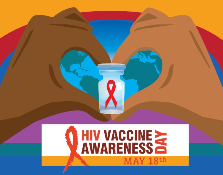 health_jordan's tweet photo. Today is National HIV Vaccine Awareness Day #HVAD.  An HIV vaccine would serve as a vital tool in both prevention and treatment efforts. Get involved! TALK to your  loved ones.  See if you're eligible for free a self-testing kit https://t.co/I3vQ0UiR7J
#HVAD #TheJordanHealthWay https://t.co/edZEWI9hOi