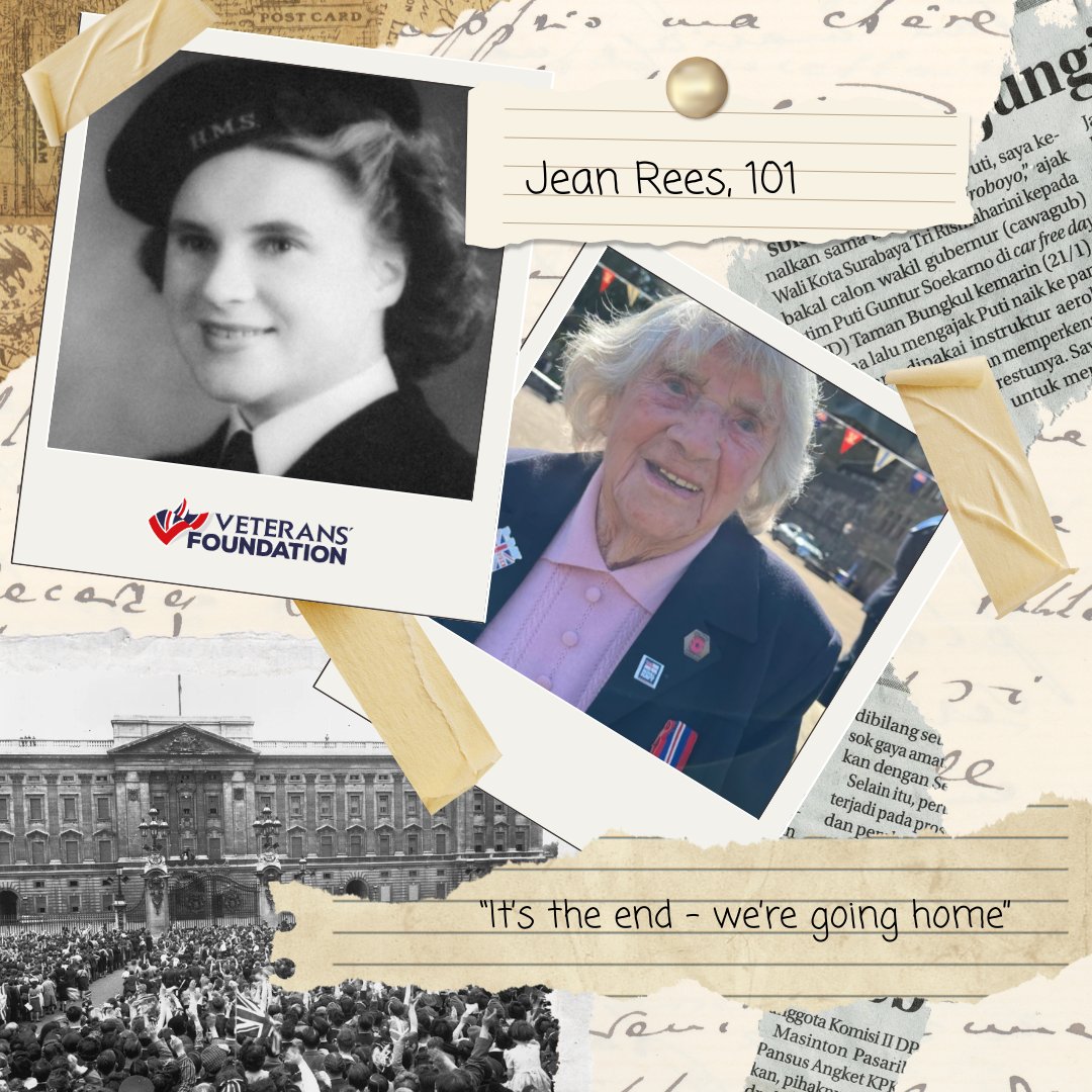 Honouring veteran Jean Rees, 101, who was part of the Women's Royal Naval Service (WRNS) during WW2.🇬🇧

Jean was conscripted at the age of 19, and her job was to welcome the recruits, issue their uniforms and offer support to the often terrified young people.

Source: BBC News