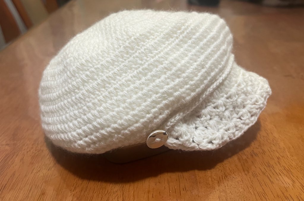 いとこのお子にキャップ帽(⑉-ᢦ-⑉)