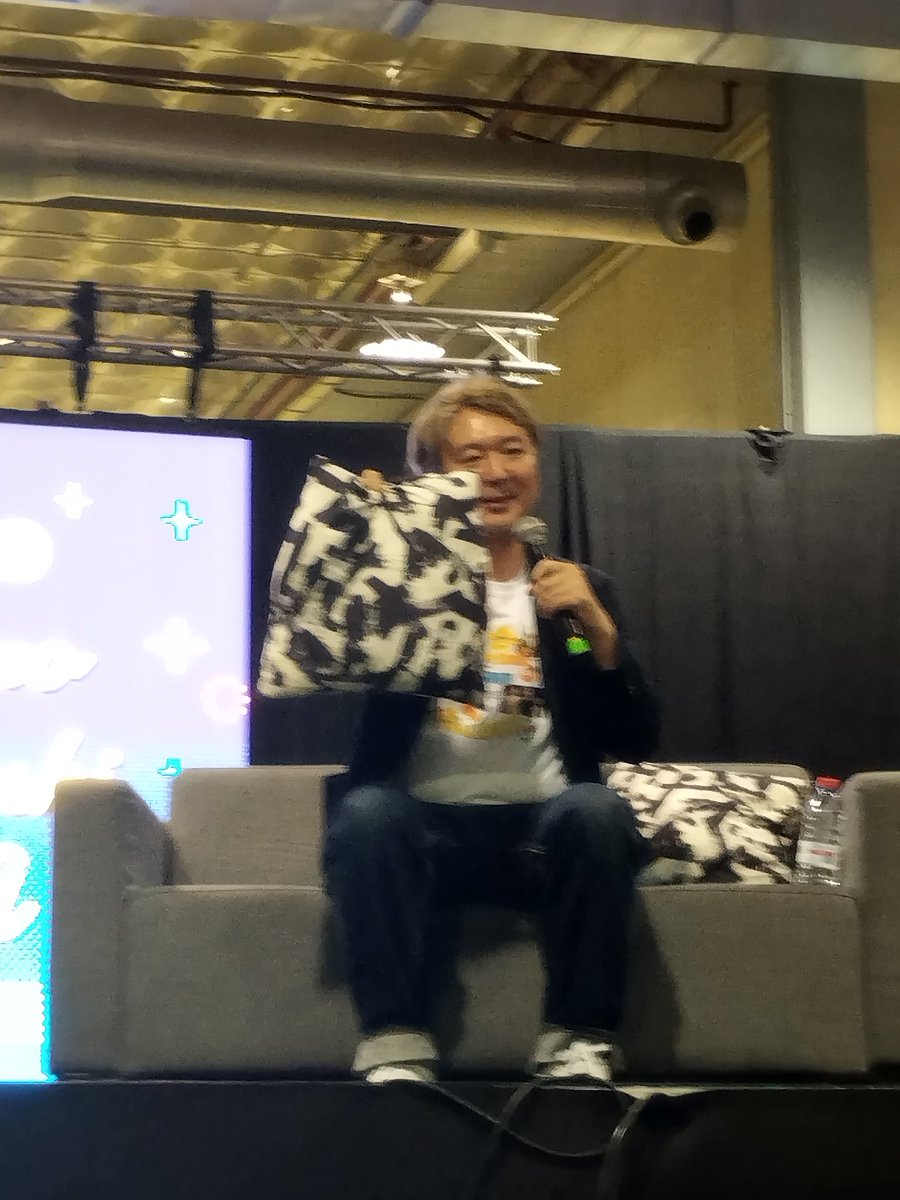 UCHIKOSHI WITH THE FUNYARINPA CUSHION IM IN FUCKING TEARS, He asked us "what do you see in this??" and all shouted FUNYARINPAAAAA AND HE LAUGHED SO HAPPY