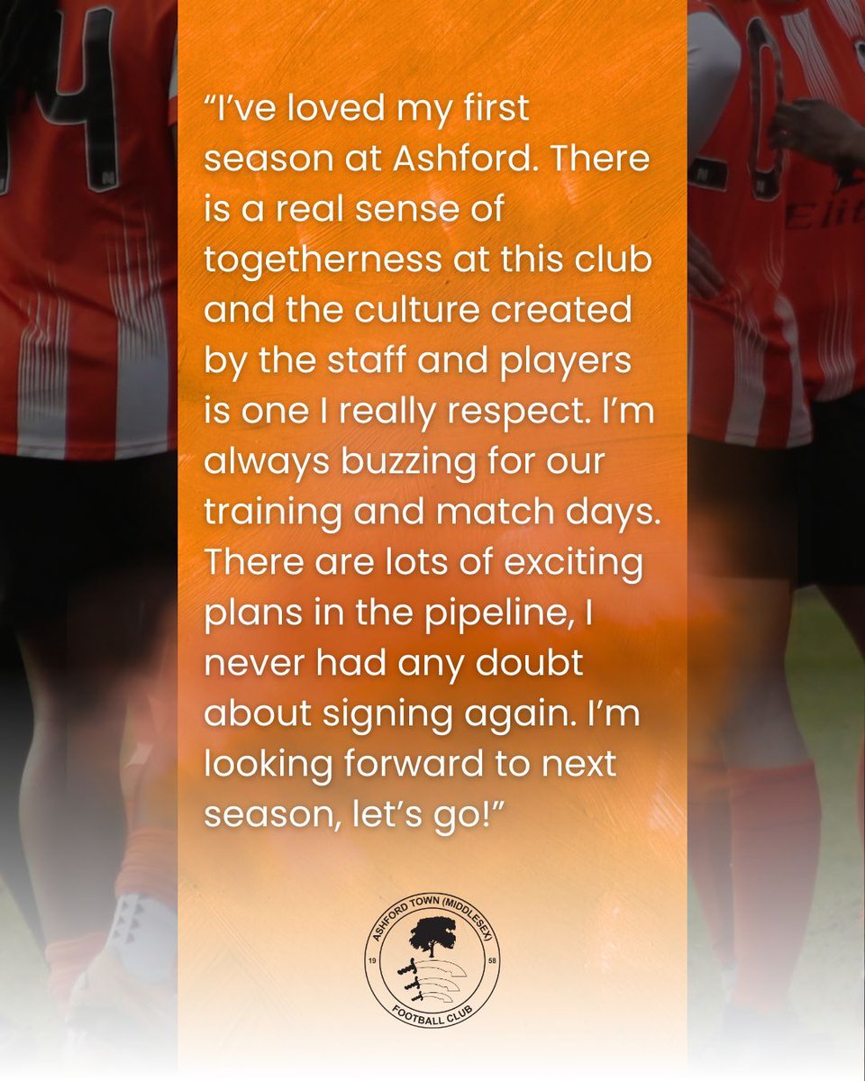 AshfordTownWFC's tweet image. 🔒 The Retained | 2025/26 
We are buzzing that @MarySouthgatePE is staying on for the new campaign!! 🍊 🧡
