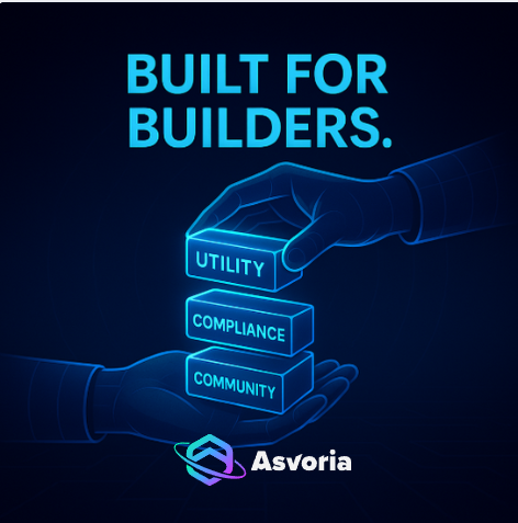 Asvoria_web3's tweet photo. You don’t launch success overnight.
You build it — with utility, compliance, and community.
That’s the Asvoria stack.
🔗 https://t.co/Q1seT9yWgx
#BuiltForBuilders #Web3 #CryptoLaunchpad #Asvoria https://t.co/zeegGS7R7K