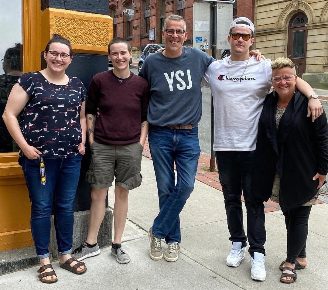NBRTRDSLETSTALK's tweet photo. I think its really cool that these 5 local lesbians get together once a week and discuss all things lesbian. Proud to be #AllyAF like my buddy @shawnrouse . The only difference is I protect kids, I don't groom them to be transvestites or ghey. https://t.co/6sFVtAKtt2