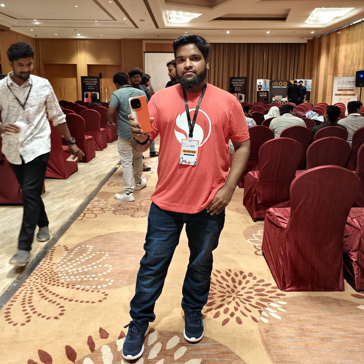 iQOO India (@iqooind) on Twitter photo Madurai just got charged up! ⚡
<a href="/Snapdragon_IN/">Snapdragon India</a> Insider is in the zone—getting hands-on with the all-new #iQOONeo10 and soaking in the power-packed experience! 🔥
#iQOOCommunity #iQOOConnect #iQOONeo10SneakPeek Madurai just got charged up! ⚡
<a href="/Snapdragon_IN/">Snapdragon India</a> Insider is in the zone—getting hands-on with the all-new #iQOONeo10 and soaking in the power-packed experience! 🔥
#iQOOCommunity #iQOOConnect #iQOONeo10SneakPeek