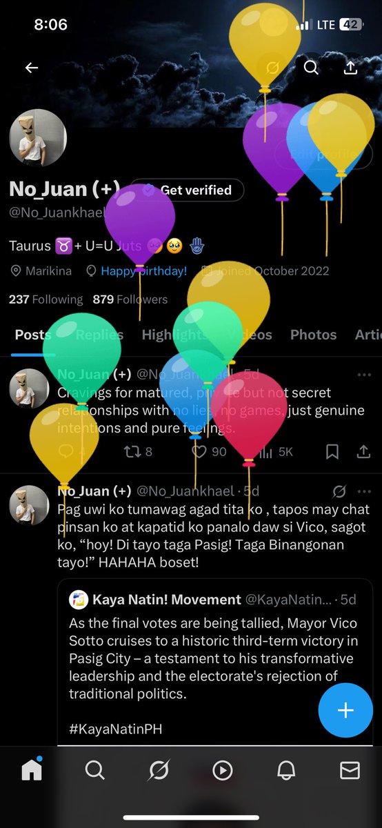 The Grim Reaper called—he wants cake.
+1 self! Need na natin mag hanap ng partner HAHAAHAA