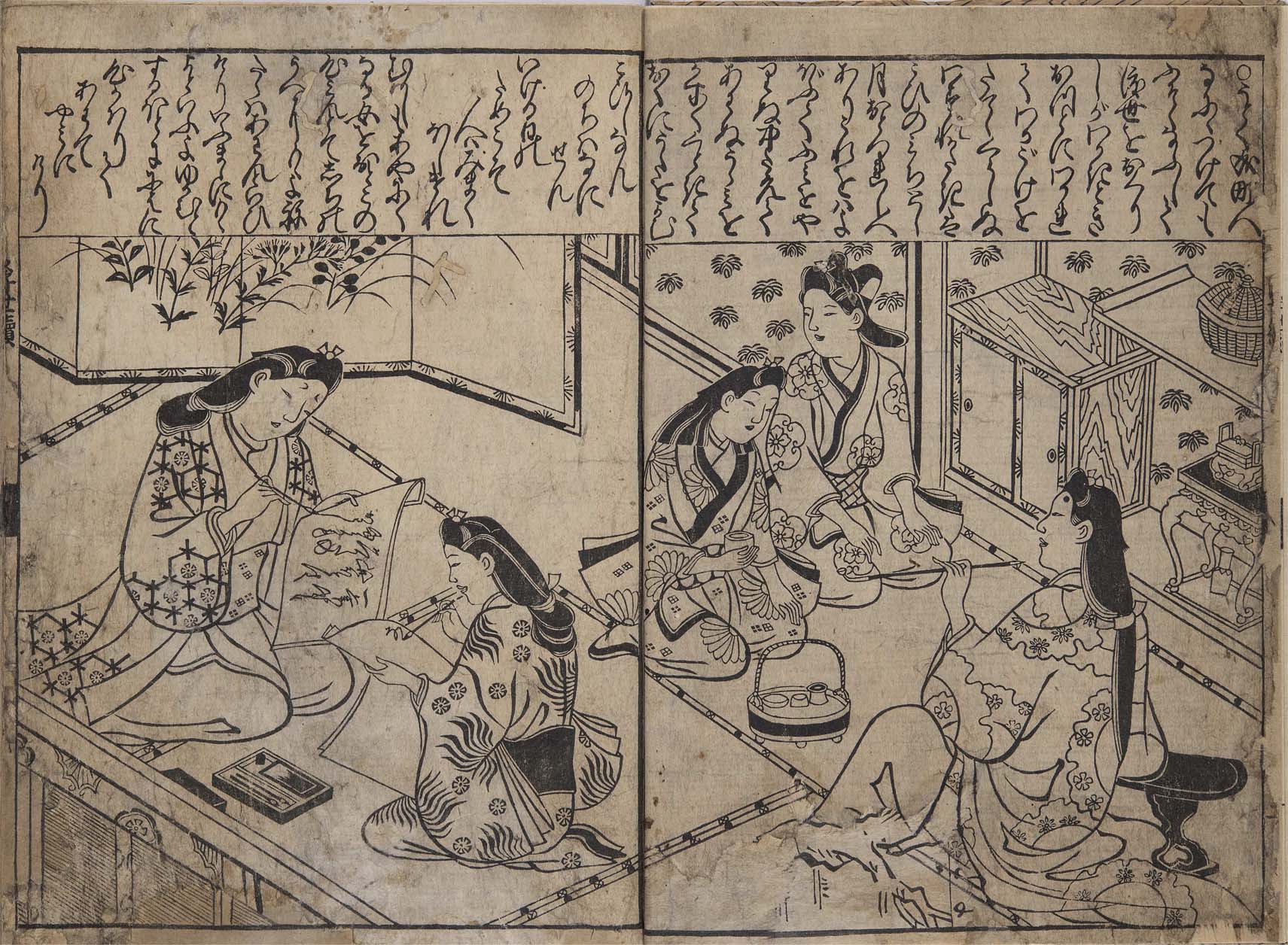 「鎌倉絵図」大坂屋孫兵衛板 木版画 1枚|大仏 古地図 和本 鎌倉絵図」大坂屋孫兵衛板 木版画 1枚|大仏 古地図 和