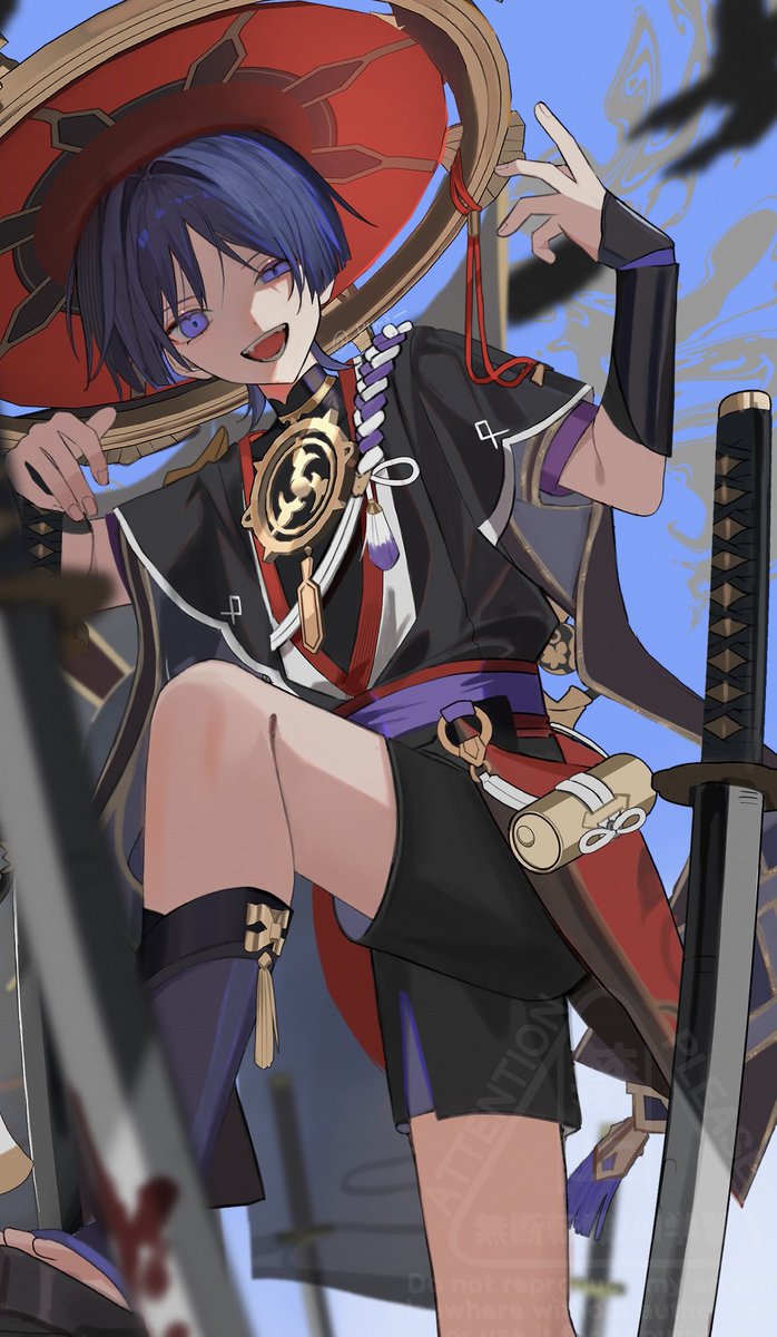 ☂️ #scaramouche #GenshinImpact