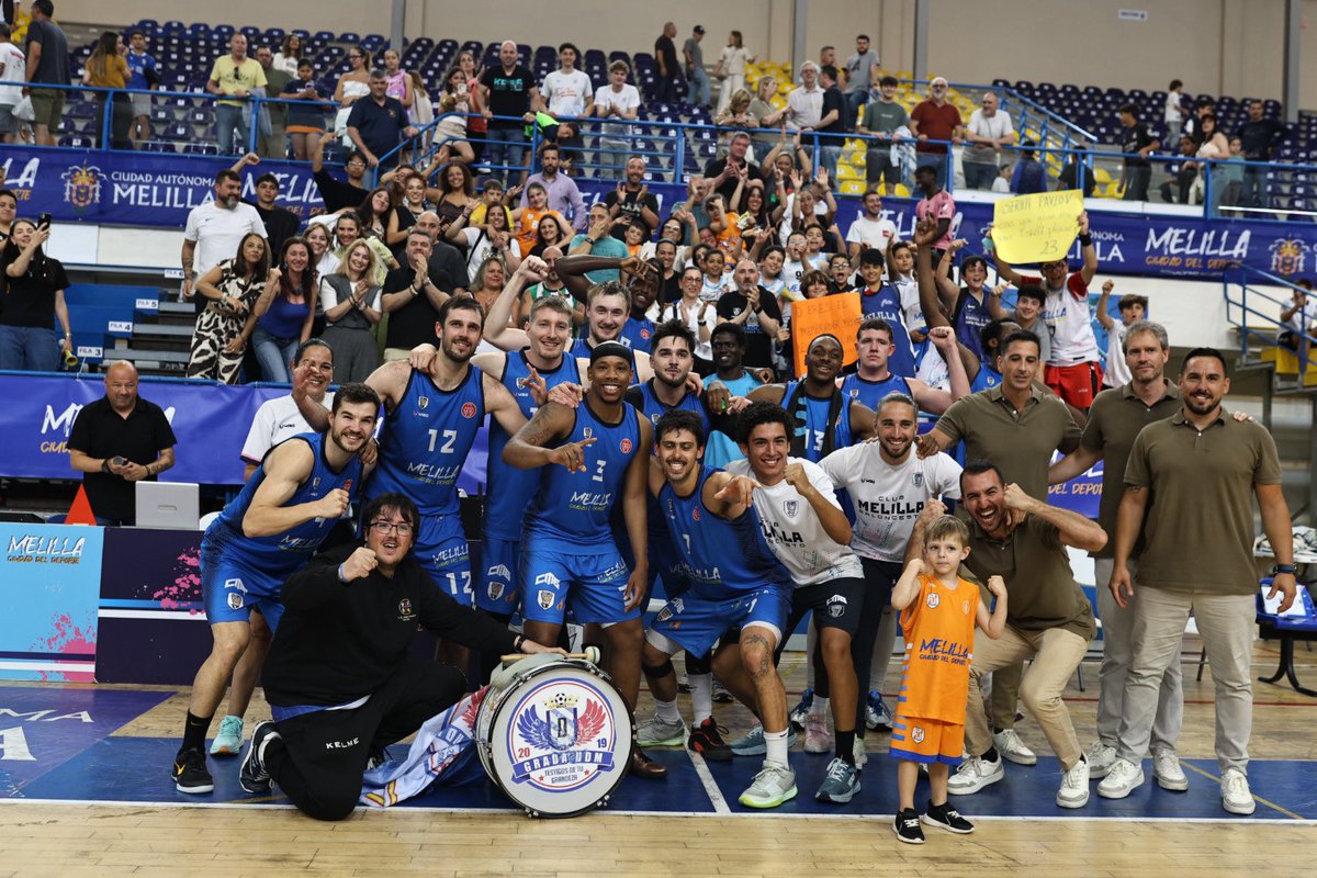 Cadena SER Melilla (@cadenasermel) on Twitter photo Partidazo del <a href="/melillabcto/">Club Melilla Baloncesto</a> que gana 97 a 67 sobre @LaSaludArchena y pasa a la final por el ascenso a primera feb. Partidazo del <a href="/melillabcto/">Club Melilla Baloncesto</a> que gana 97 a 67 sobre @LaSaludArchena y pasa a la final por el ascenso a primera feb.