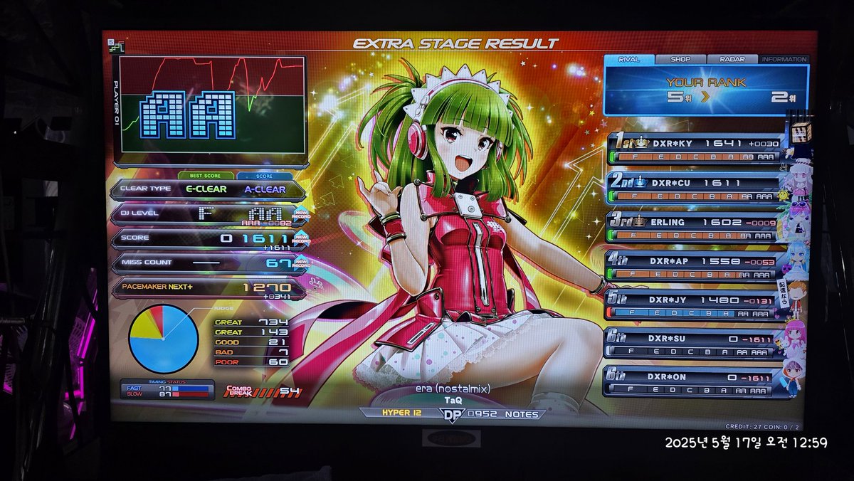 Thorida's tweet image. #DXER_DPT05
복귀 게임!