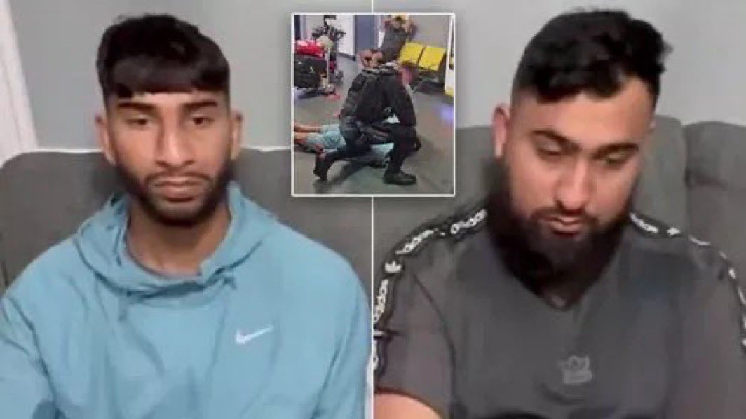 How on earth have these two NOT been jailed yet after breaking a Police Officer’s nose at Manchester Airport justice needs to be done
