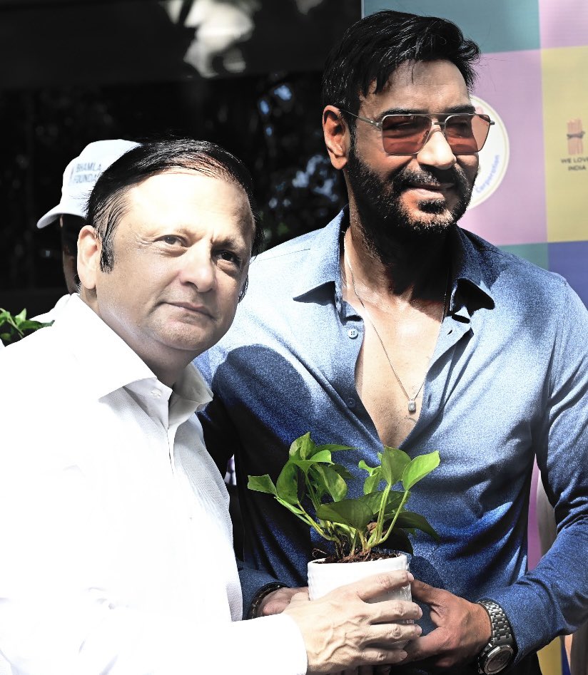 Asifbhamlaa's tweet photo. @bhamlafoundatio Shoot Today At Mehboob Studios The Global campaign #BeatPlasticPollution For #WorldEnvironmentDay Cast @ajaydevgn #SharvariWagh Curated By #ImtiyazAli Thankful All for your Support & Participation For this Noble Cause #TikTikPlastic https://t.co/fzXq1RqO5E