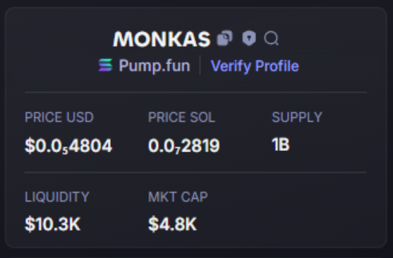 Alpenliebe_83's tweet photo. DONE : 55X
$MONKAS #MONKAS
Called Private : 4K
Called Public : 220K
CA - 3fXqh7VDYgK5MCfjRRQkTz2rinm8JgeLtYe2EGjcC7M3
TG:https://t.co/wtx2V65QFJ https://t.co/Zdr3rEJS83