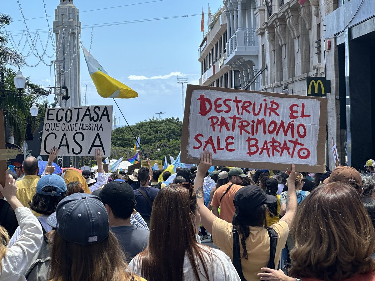 Lo que no se agota son las ganas de defender los principios.

#CanariasTieneUnLímite