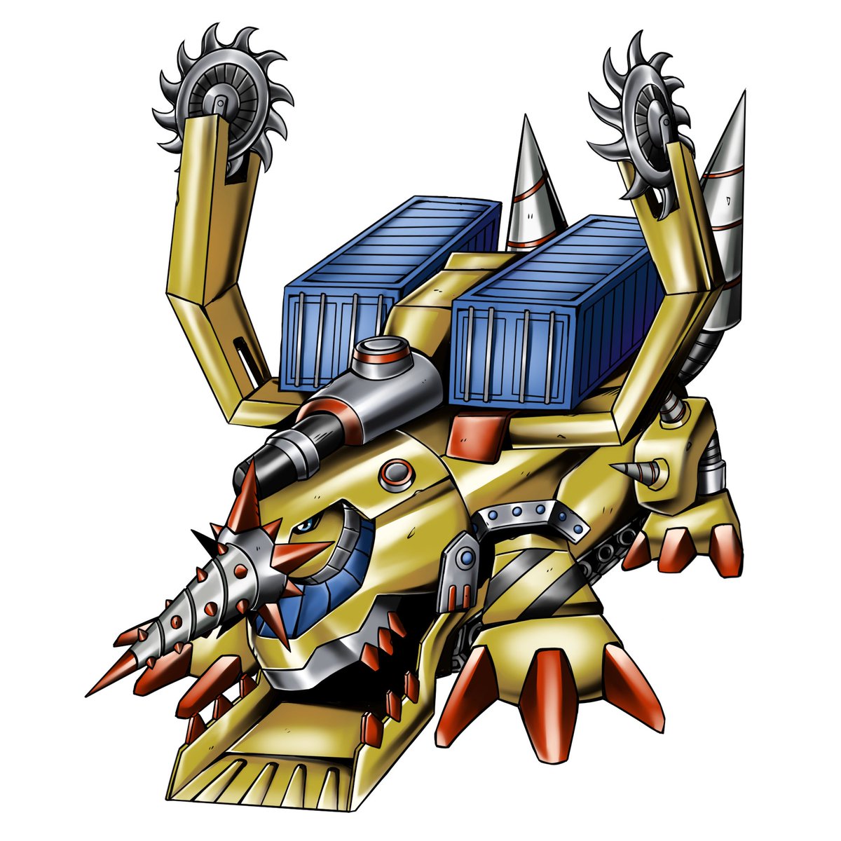 jedigimon's tweet image. another commission for @soleviatis
JumboDrimogemon and Condyluramon
these are supposed to be an ultimate form and mega form of Drimogemon
#Digimon #デジモン