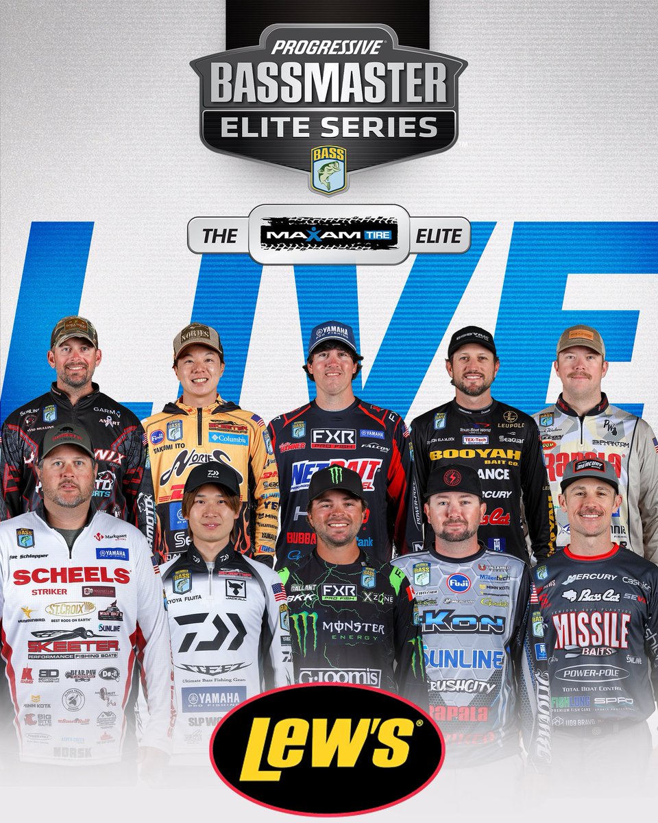 bassmaster's tweet photo. Championship Sunday of the @MaxamTire Bassmaster Elite at the Sabine River begins NOW with #BassLIVE coverage brought to you by @Lews_Fishing!
👉 8:00 - 11:00 AM ET #BassLIVE on FS1 and #LiveCast on https://t.co/BwEK4Quanf
👉 11:00 - Noon ET the Halftime Show presented by Bass Cat Boats on https://t.co/BwEK4Quanf
👉 12:00 - 3:00 PM ET #BassLIVE on https://t.co/BwEK4Quanf
Weigh-in will begin at 3:30 PM ET on https://t.co/BwEK4Quanf 🏆