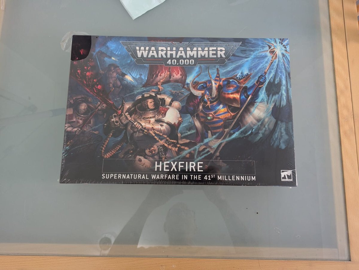 Warhammer 40,000 Hexfire Box Set SEALED - See Description

Ends Sun 18th May @ 2:15pm

ebay.co.uk/itm/2360960716…

#ad #warhammer