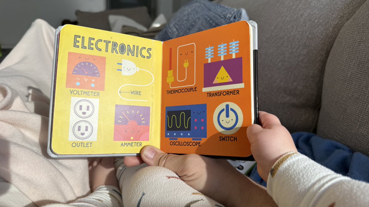 Starting with the basics early with my son!