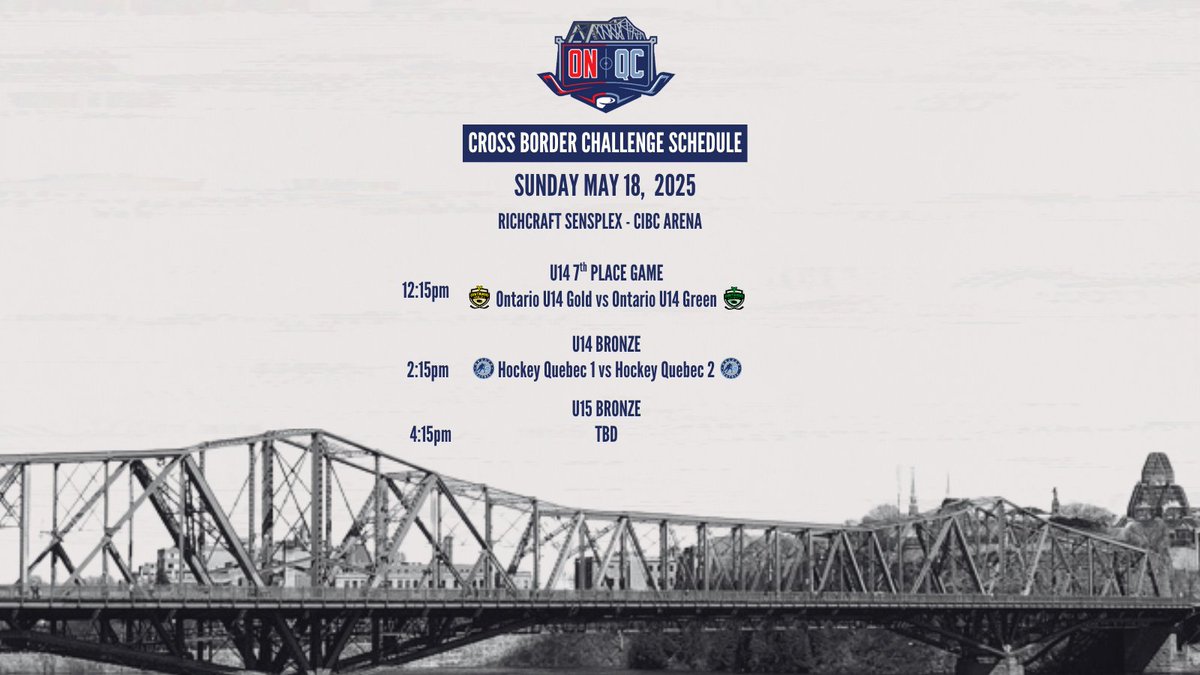 CHAMPIONSHIP SUNDAY 🏆 at the Cross Border Challenge!

<a href="/HNOHockey/">Hockey Northwestern Ontario</a>