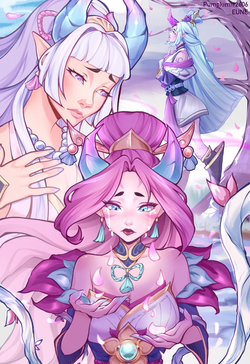 Here is my entry for the Spirit Blossom art contest💕🫶
It took a lot of sweat and tears but im really happy with how my girls turned out💕

#spiritblossom