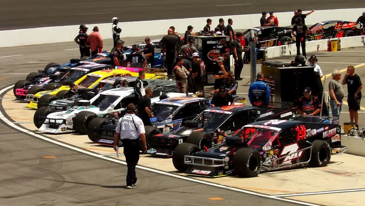 Short Track Report (@shorttrackrep) on Twitter photo Luke Baldwin puts the iconic 7NY on the pole for the <a href="/NASCAR/">NASCAR</a> <a href="/WhelenEng/">Whelen Engineering</a> Modified Tour feature here today at <a href="/NWBSpeedway/">North Wilkesboro Speedway</a>! We've got a massive field and they're definitely going to put on a show! Luke Baldwin puts the iconic 7NY on the pole for the <a href="/NASCAR/">NASCAR</a> <a href="/WhelenEng/">Whelen Engineering</a> Modified Tour feature here today at <a href="/NWBSpeedway/">North Wilkesboro Speedway</a>! We've got a massive field and they're definitely going to put on a show!