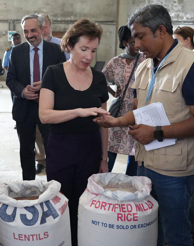 US is constructing a safe zone for Rohingyas in Rakhine, which can later be used for training radicals to infect India's North East. Ambassador Tracey Ann Jacobson witnessed the arrival of shipments of Food &amp; Resources for Rohingyas. US run such camps in Afghanistan too in 1980s.