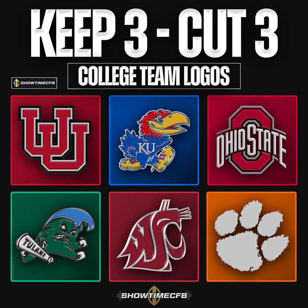 Keep 3 Logo’s - Cut 3 Logo’s