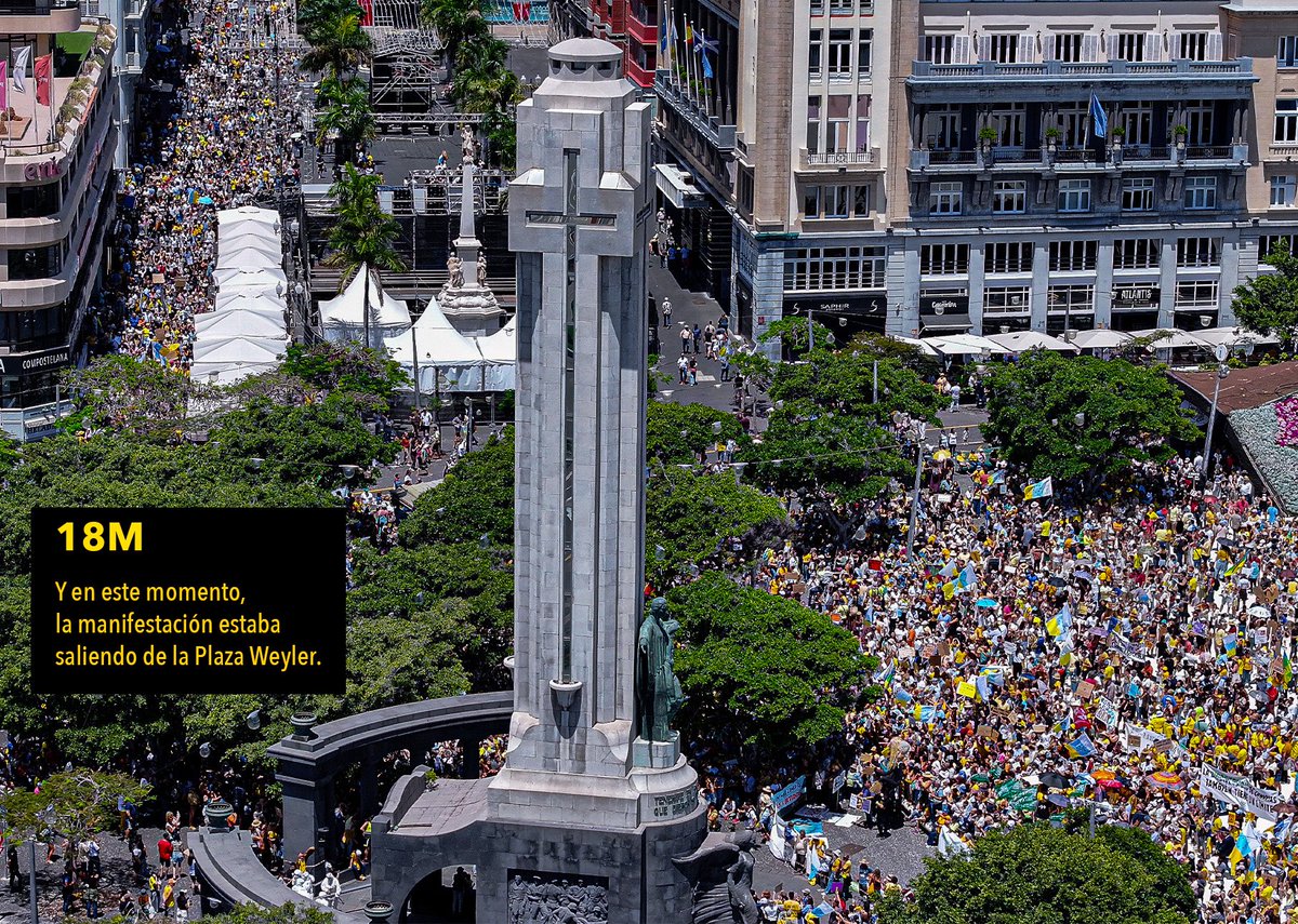 Una vez más, orgulloso de este pueblo!💪🏽💛 Hoy hemos vuelto a hablar y ha quedado claro que si piensan seguir así nos tienen y tendrán enfrente. #CanariasTieneUnLimite