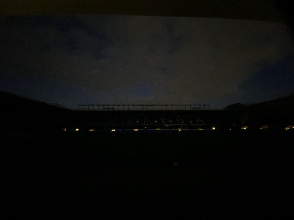 Last one out switch off the lights 
😢💙

<a href="/lewisroyden/">Lewis Royden</a> 
#Goodison #GoodisonPark