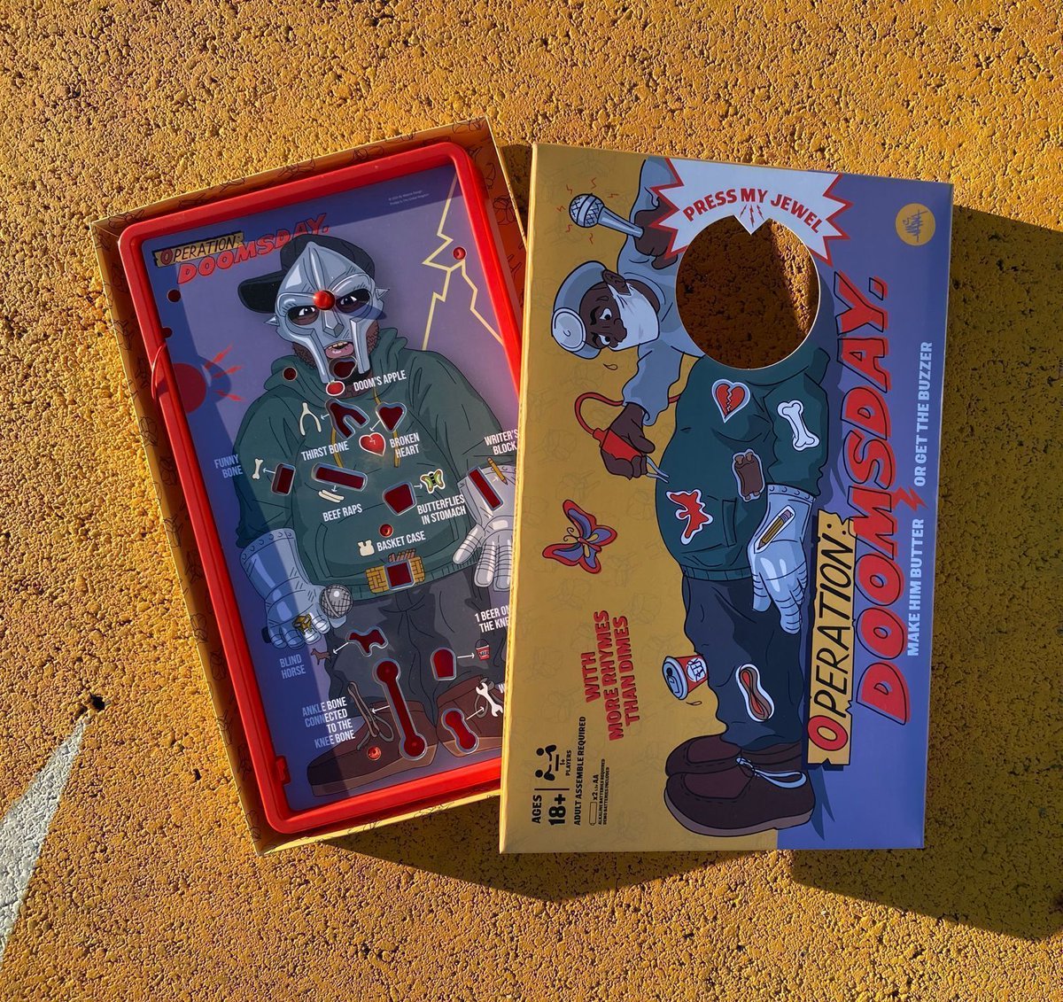 madina_design's tweet photo. NOW SHIPPING! The Operation Doomsday LIMITED EDITION Art Collectible Board Game. ORDER HERE!
.
https://t.co/z1Bby605cG
.
#mfdoom #operationdoomsday #mfdoomart #mfdoomforever #vaudeville #madvillain #madvillainy #nowstalgia #nostalgia #memorobilia #boardgame #collectible https://t.co/6ppKLbx7uk