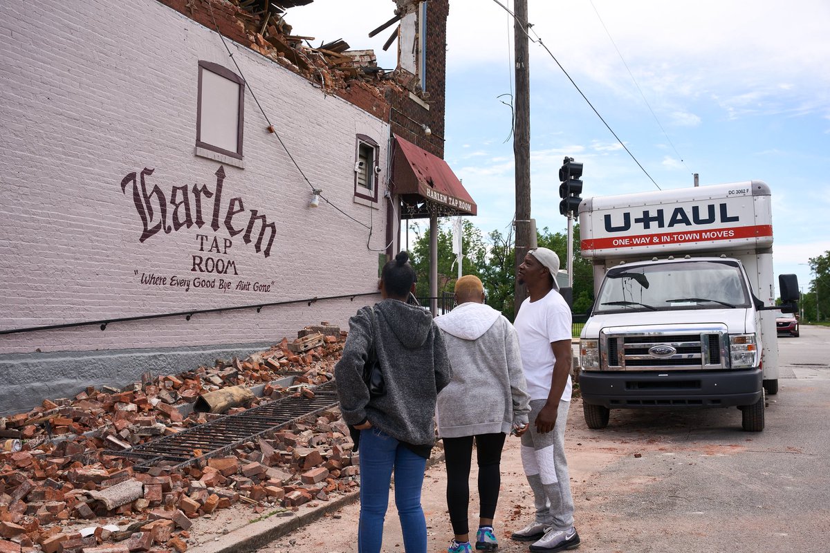 The aftermath of the recent tornado in St. Louis is heartbreaking. Seeing homes ripped open — it’s a reminder that this kind of devastation can hit any of us. And this time, it did.
If you can help please do. 
Recent documentation for @epa_images