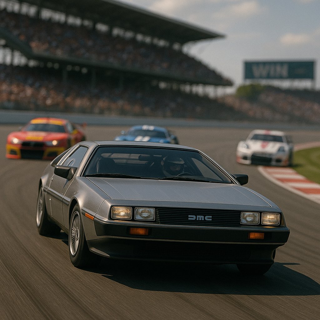 0xNani_'s tweet photo. 🏆 Be it on track or Onchain…
DMC doesn’t just race — it leads the way 🚀

Always first. Always iconic @DeLoreanlabs 🏎️💨

👀 You’re not too late. Join the movement 
Telegram: https://t.co/ICvD6ArKoh
Discord: https://t.co/mpEdKQqRpP

#Sui #Dmc #DeLoreanlabs #Web3cars #OnchainCars $Sui $Dmc
