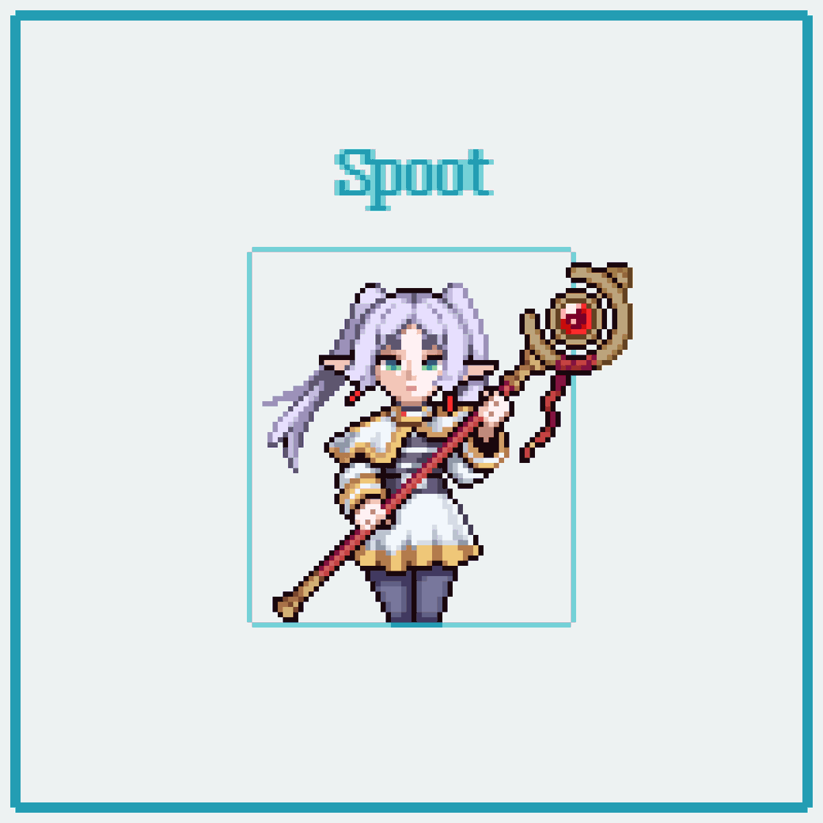SpootCreative's tweet image. Frieren ~

#pixelart #frieren #frierenfanart #ドット絵