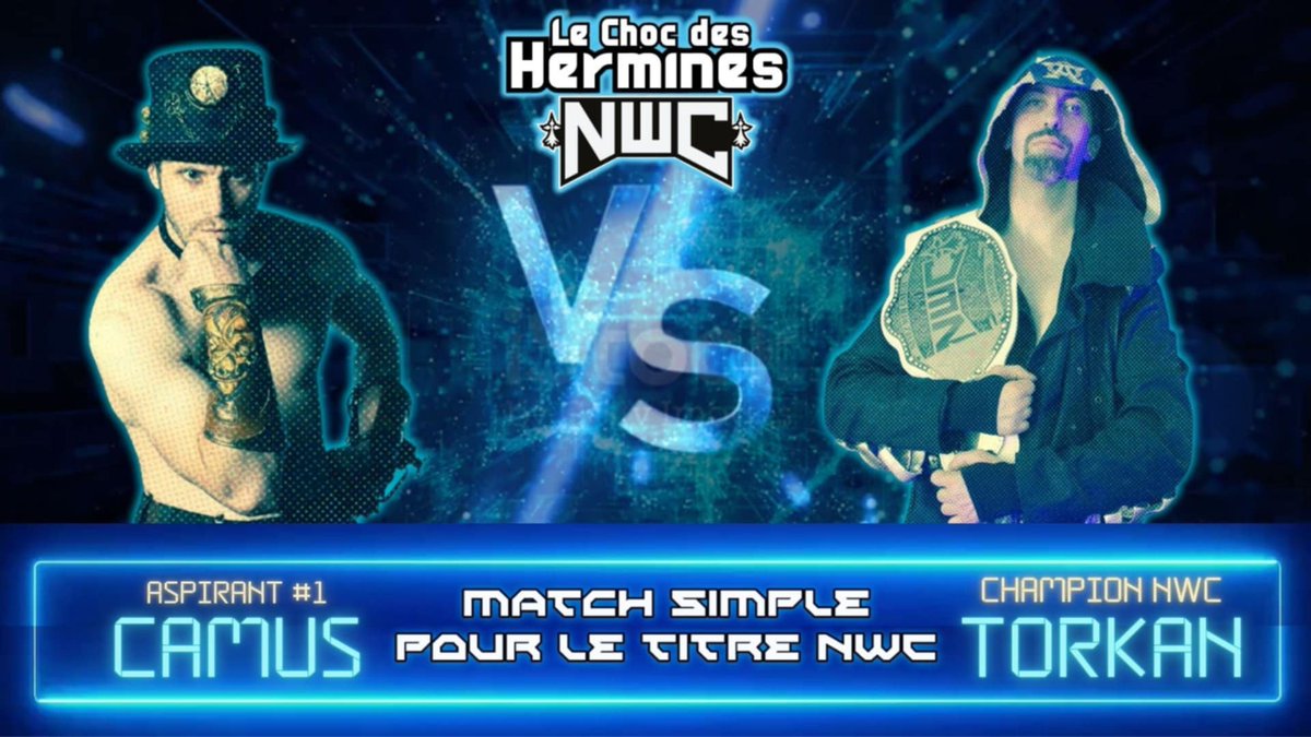 🚨 ANNONCE 🚨
CAMUS VS TORKAN
Le nouveau champion de la NWC Torkan défendra son titre face à Camus 🔥
Il faudra être présent le 24 Mai au Patronage Laïque de Recouvrance pour voir ce match exceptionnel !!!