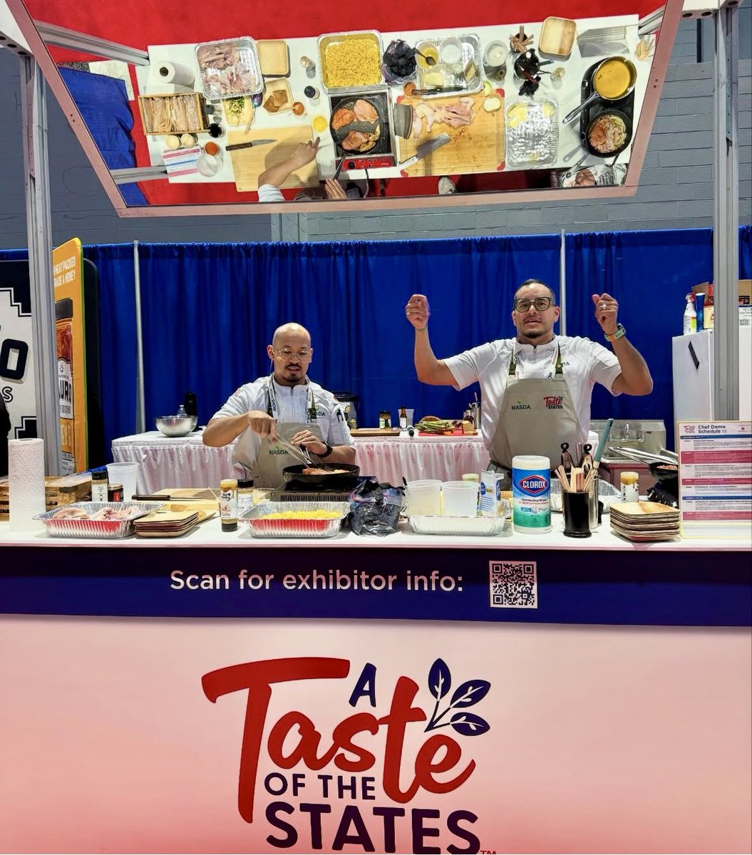 Day one of A Taste of the States: Chicago brought bold flavors &amp; big energy! Nonstop tastings, live chef demos &amp; U.S. food + bev on full display. Thanks to our partners, exhibitors &amp; everyone who stopped by. See you for more today!