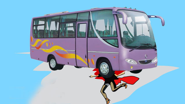 নওগাঁয় হানিফ বাসের ধাক্কায় প্রাণ গেল মোটর মেকানিকের