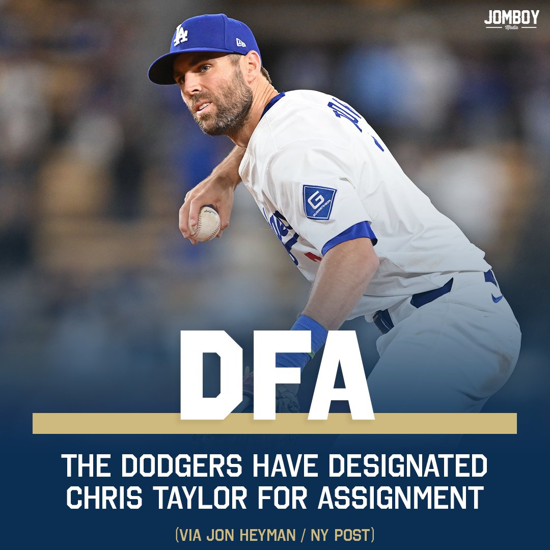 For the first time since 2016, Chris Taylor is no longer a Dodger