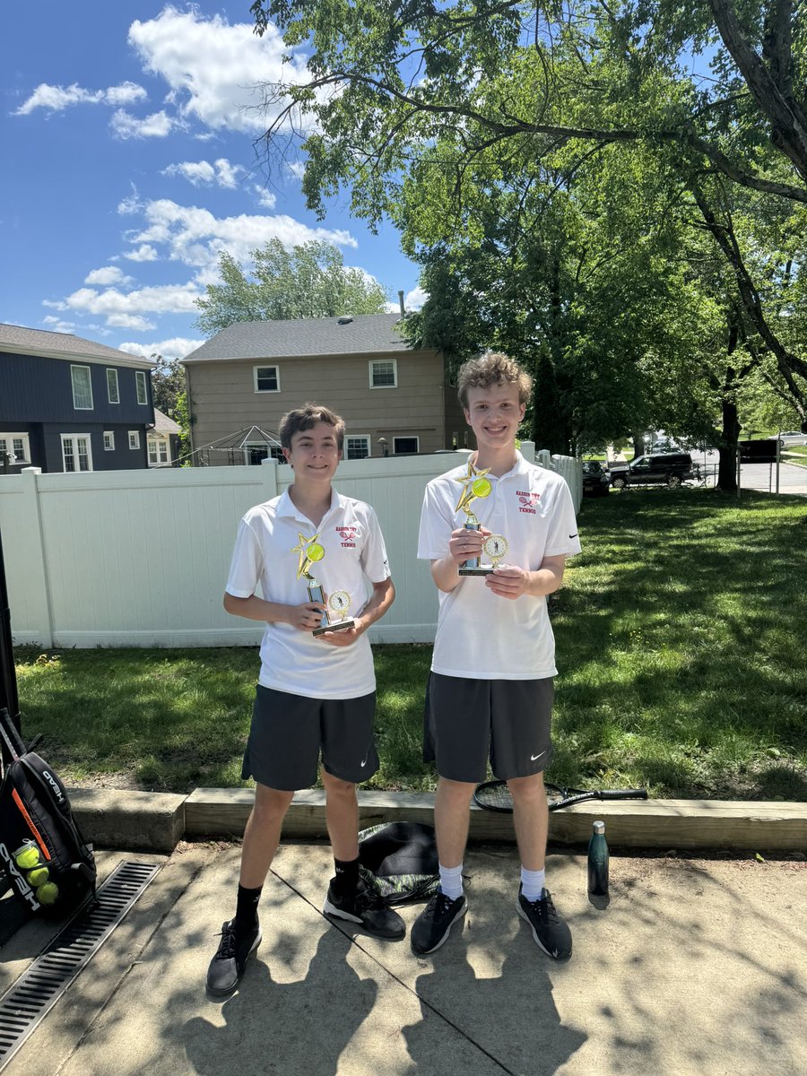 HT Tennis results from Colonial conference Tournament: Michael Hottenrott and Aaron Parker are B Dubs Conso Finalists! Congratulations!!!