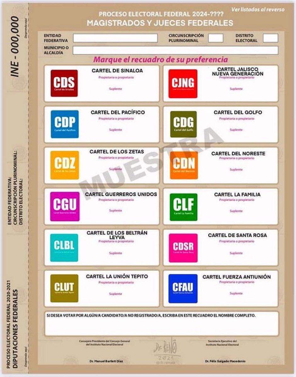 Alebichir's tweet image. Ya están listos y conocen por quien votar este 1ro de junio?