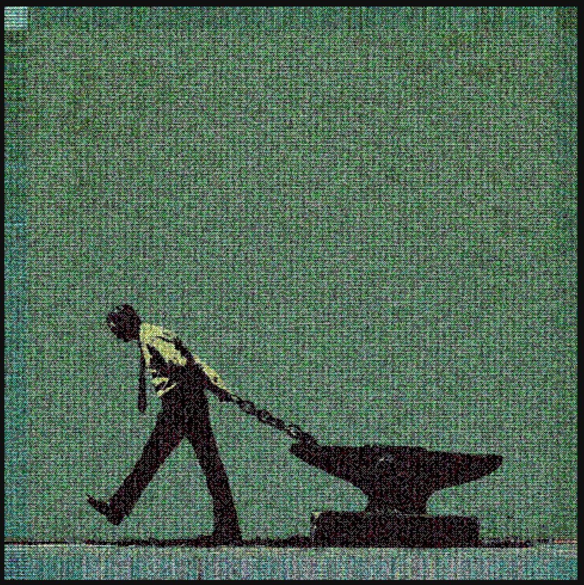 Deeply grateful to my dear friend <a href="/punk8868/"></a> for starting my day off with this powerful piece - your thoughtful and generous surprise made my day!  Been admiring <a href="/m0dest___/">Modest</a> 's work from the sidelines - time to lean in a little more 🔥