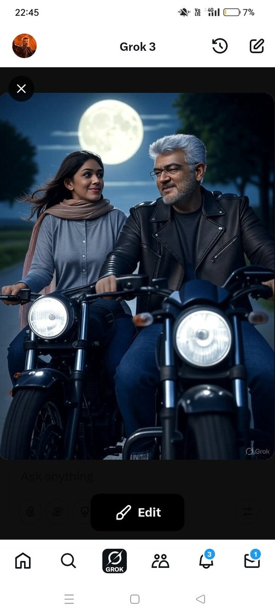Dheeptweet's tweet photo. Ajith Mrunal Thakur Combo in a Romantic Movie under Mani Ratnam direction and ARR Music.
Imagine the Output guys.
#Ajith
#AjithKumar
#AK
#GBUBlockbuster
#AK64
#MrunalThakur
#ManiRatnam
#ARRahman https://t.co/JccXujcEkS
