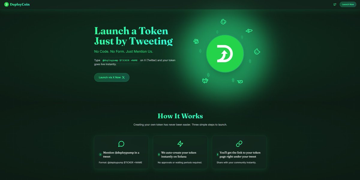 Deploy website is now live 🔥

deploypump.fun